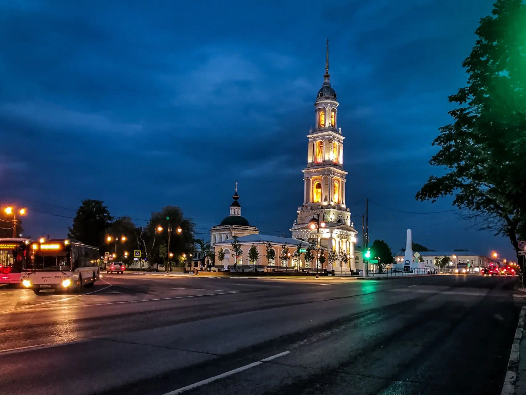 Панорама города Коломна
